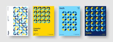 Yaratıcı Flyer Şablonu. Soyut Rapor Düzeni. Geometrik Broşür Tasarımı. Pankart. Geçmişi. İş sunumu. Poster. Kitap kapağı. Günlük. Portföy. Haber bülteni. Not defteri. Marka Kimliği