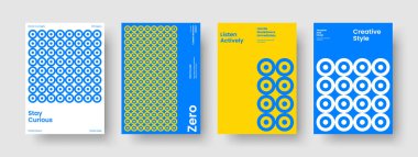 Geometrik Kitap Kapağı Şablonu. Modern İş Sunumu Mizanpajı. Soyut Flyer Tasarımı. Poster. Rapor verin. Pankart. Geçmişi. Broşür. Katalog. Broşür. Marka Kimliği. El ilanı. Dergi