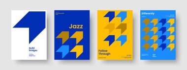 Yaratıcı Broşür Şablonu. Geometrik Poster Tasarımı. Soyut İş Sunum Düzeni. Rapor verin. Kitap kapağı. Geçmişi. El ilanı. Pankart. Reklamcılık. Broşür. Not defteri. Katalog. Broşür