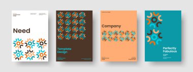 İzole edilmiş Flyer Şablonu. Yaratıcı İş Sunumu Tasarımı. Geometrik Arkaplan Düzeni. Pankart. Poster. Kitap kapağı. Broşür. Rapor verin. El ilanı. Günlük. Dergi. Portföy. Not Defteri