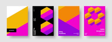 Yaratıcı İş Sunumu Tasarımı. Modern Rapor Şablonu. Geometrik Arkaplan Düzeni. Kitap kapağı. El ilanı. Broşür. Pankart. Poster. Reklamcılık. Dergi. Broşür. Portföy. Marka Kimliği