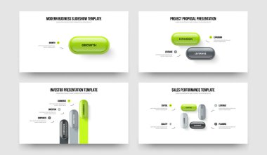 Reklam İcat Bir İki Üç Element Diyagramı Sunum Şablonu Vektör İllüzyon Koleksiyonu. Proje Stratejisi 1234 Adım Bilgi Kaydırma Tasarımı Paketi.