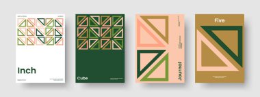 İzole Rapor Düzeni. Geometrik Flyer Tasarımı. Soyut İş Sunum Şablonu. Pankart. Poster. Geçmişi. Kitap kapağı. Broşür. El ilanı. Günlük. Broşür. Portföy. Haber bülteni