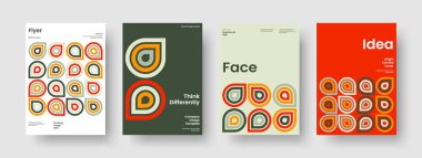 Soyut Arkaplan Düzeni. Yaratıcı Poster Tasarımı. İzole Broşür Şablonu. Rapor verin. Pankart. El ilanı. İş sunumu. Kitap kapağı. Broşür. Katalog. Portföy. Not defteri. Marka Kimliği