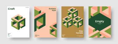 Geometrik Flyer Tasarımı. İzole Kitap Kapağı Şablonu. Modern Arkaplan Düzeni. Broşür. İş sunumu. Poster. Pankart. Rapor verin. Not defteri. Broşür. Broşür. Marka Kimliği. Haber bülteni