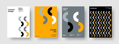 Soyut İş Sunumu Tasarımı. İzole edilmiş Flyer Şablonu. Geometrik Kitap Kapağı Düzeni. Pankart. Rapor verin. Broşür. Poster. Geçmişi. Not defteri. El ilanı. Günlük. Reklamcılık. Katalog