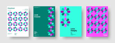 Yaratıcı Flyer Tasarımı. Soyut Poster Düzeni. Geometrik İş Sunum Şablonu. Pankart. Geçmişi. Kitap kapağı. Rapor verin. Broşür. Broşür. Reklamcılık. Dergi. Katalog. Not Defteri