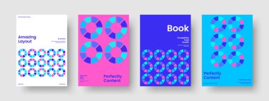 Yaratıcı Broşür Şablonu. Geometrik İş Sunumu Tasarımı. Soyut Arkaplan Düzeni. Rapor verin. Pankart. Kitap kapağı. El ilanı. Poster. Portföy. Haber bülteni. El ilanı. Günlük. Marka Kimliği