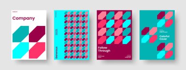 Soyut Poster Tasarımı. Yaratıcı İş Sunum Şablonu. Geometrik Kitap Kapağı Düzeni. Broşür. Pankart. El ilanı. Rapor verin. Geçmişi. Dergi. Reklamcılık. Not defteri. Marka Kimliği. Portföy
