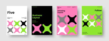 Geometrik Poster Düzeni. Soyut İş Sunumu Tasarımı. Yaratıcı Flyer Şablonu. Kitap kapağı. Broşür. Rapor verin. Pankart. Geçmişi. Günlük. El ilanı. Broşür. Not defteri. Katalog. Portföy