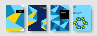 Geometrik İş Sunum Düzeni. Modern Banner Tasarımı. İzole edilmiş Flyer Şablonu. Poster. Broşür. Geçmişi. Kitap kapağı. Rapor verin. Portföy. Haber bülteni. Marka Kimliği. Katalog. Broşür