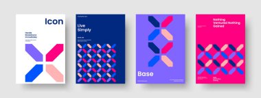 Yaratıcı Broşür Tasarımı. Geometrik İş Sunum Düzeni. İzole edilmiş Flyer Şablonu. Geçmişi. Poster. Kitap kapağı. Pankart. Rapor verin. Marka Kimliği. Not defteri. Haber bülteni. Günlük. Portföy