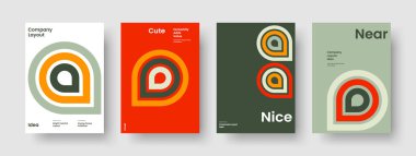 Yaratıcı Broşür Düzeni. İzole edilmiş Arkaplan Şablonu. Soyut Rapor Tasarımı. Kitap kapağı. El ilanı. İş sunumu. Pankart. Poster. Portföy. Dergi. Not defteri. Günlük. Broşür