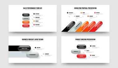 İş Görselleştirme 4-5-2-3 Basamaklı Diyagram Kaydırma Tasarım Vektörü Çizimi Tanıtım 4523 Element Bilgi Slayt Gösterisi Şablonu Koleksiyonu.