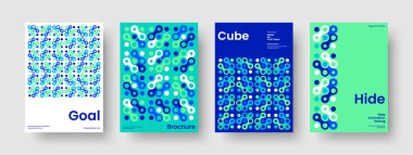 Modern İş Sunumu Tasarımı. İzole Poster Düzeni. Geometrik Flyer Şablonu. Rapor verin. Geçmişi. Kitap kapağı. Pankart. Broşür. Not defteri. Marka Kimliği. Haber bülteni. Günlük. Reklamcılık