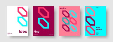 Geometrik Poster Tasarımı. Yaratıcı Arkaplan Şablonu. İzole edilmiş Flyer düzeni. Pankart. İş sunumu. Broşür. Rapor verin. Kitap kapağı. Günlük. Reklamcılık. Haber bülteni. Broşür. Portföy