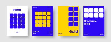 İzole Broşür Şablonu. Modern Flyer Düzeni. Yaratıcı Sancak Tasarımı. İş sunumu. Poster. Rapor verin. Geçmişi. Kitap kapağı. Portföy. El ilanı. Dergi. Broşür. Marka Kimliği