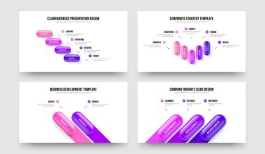 Servis Tahminleri: Dört Beş İki Üç Basamaklı Diyagram Çerçeve Tasarım Vektör Resimleri Koleksiyonu. Ürün Kampanyası 4523 Seçenek Slayt Gösterisi Düzenleme Paketi.
