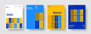 Yaratıcı Poster Düzeni. İzole Broşür Tasarımı. Soyut İş Sunum Şablonu. Pankart. Rapor verin. El ilanı. Kitap kapağı. Geçmişi. Günlük. Dergi. Haber bülteni. Broşür. Reklamcılık