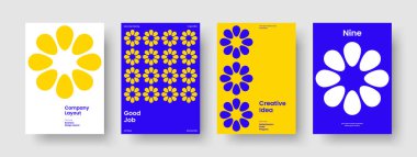 Yaratıcı Poster Tasarımı. Modern Flyer Şablonu. Geometrik İş Sunum Düzeni. Kitap kapağı. Geçmişi. Broşür. Rapor verin. Pankart. Haber bülteni. Not defteri. Portföy. Katalog. El ilanı. Dergi