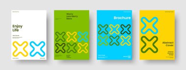 Modern İş Sunum Şablonu. İzole Arkaplan Tasarımı. Soyut Broşür Düzeni. Kitap kapağı. Poster. Rapor verin. Pankart. El ilanı. Haber bülteni. Günlük. El ilanı. Broşür. Portföy. Broşür