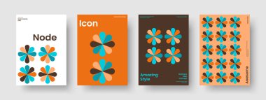 Yaratıcı Flyer Şablonu. Geometrik Rapor Tasarımı. Modern Poster Düzeni. Broşür. Geçmişi. İş sunumu. Pankart. Kitap kapağı. Portföy. Reklamcılık. Katalog. Haber bülteni. Not Defteri