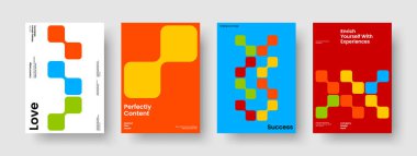 İzole edilmiş İş Sunumu Tasarımı. Geometrik Flyer düzeni. Modern Rapor Şablonu. Pankart. Broşür. Poster. Kitap kapağı. Geçmişi. Not defteri. Haber bülteni. Katalog. Dergi. Portföy. Broşür