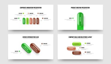 Yatırımcı Görselleştirme Beş Bir İki Üç Seçenek Diyagram Şablon Vektör Çizim Paketi. Pazar Analizi 5123 Element Bilgi Kaydırma Tasarımı Ayarları.