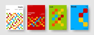 İzole edilmiş iş sunum düzeni. Soyut Rapor Şablonu. Yaratıcı Arka plan Tasarımı. El ilanı. Broşür. Kitap kapağı. Pankart. Poster. Marka Kimliği. Reklamcılık. Dergi. Günlük. Broşür