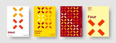 Modern Flyer Düzeni. Yaratıcı Sancak Şablonu. Geometrik İş Sunumu Tasarımı. Geçmişi. Poster. Kitap kapağı. Rapor verin. Broşür. Katalog. Haber bülteni. Broşür. Günlük. Not Defteri