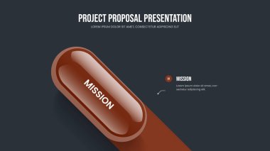 Danışmanlık Teklif Kaydırma Düzeni Vektör İllüstrasyonu. Şirket Hava Durumu 1 Element Bilgi Sunumu Tasarımı. Yaratıcı Genel Görünüm Bir Seçenek Slayt Gösterisi Şablonu.