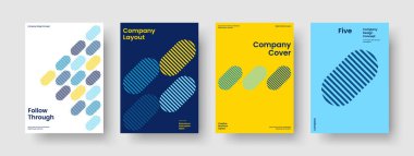 Soyut İş Sunumu Tasarımı. Geometrik Broşür Şablonu. İzole edilmiş Flyer düzeni. Pankart. Geçmişi. Kitap kapağı. Rapor verin. Poster. Broşür. Marka Kimliği. Portföy. Haber bülteni. Dergi