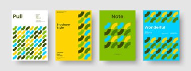 Yaratıcı İş Sunum Şablonu. Geometrik Broşür Düzeni. Modern Poster Tasarımı. El ilanı. Rapor verin. Kitap kapağı. Pankart. Geçmişi. Günlük. El ilanı. Marka Kimliği. Dergi. Portföy