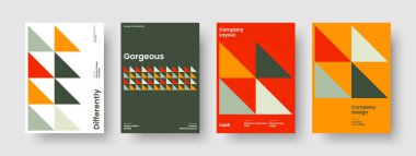 Yaratıcı Flyer Düzeni. Geometrik Broşür Tasarımı. Soyut İş Sunum Şablonu. Geçmişi. Rapor verin. Kitap kapağı. Pankart. Poster. Marka Kimliği. Portföy. Reklamcılık. Broşür. Katalog