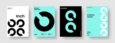 Yaratıcı Kitap Kapağı Şablonu. Soyut Rapor Düzeni. Geometrik Arkaplan Tasarımı. Poster. El ilanı. İş sunumu. Broşür. Pankart. El ilanı. Haber bülteni. Günlük. Broşür. Reklamcılık