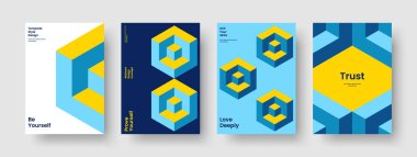 Yaratıcı Broşür Düzeni. Modern Banner Şablonu. Geometrik Arkaplan Tasarımı. Poster. İş sunumu. Kitap kapağı. El ilanı. Rapor verin. Portföy. Marka Kimliği. Dergi. Broşür. Haber bülteni