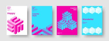 Geometrik İş Sunumu Tasarımı. Yaratıcı Kitap Kapağı Düzeni. Modern Rapor Şablonu. Poster. El ilanı. Broşür. Geçmişi. Pankart. Marka Kimliği. Katalog. Reklamcılık. Not defteri. Broşür