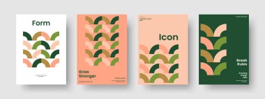 Geometrik İş Sunum Şablonu. Yaratıcı Poster Düzeni. İzole Broşür Tasarımı. Rapor verin. Pankart. Kitap kapağı. El ilanı. Geçmişi. Portföy. Broşür. Reklamcılık. Broşür. Not Defteri