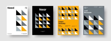 Modern Kitap Kapağı Tasarımı. Geometrik Broşür Düzeni. Yaratıcı Arkaplan Şablonu. Poster. İş sunumu. Rapor verin. Pankart. El ilanı. Broşür. El ilanı. Katalog. Günlük. Dergi. Not Defteri