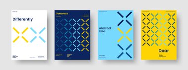 Modern İş Sunum Şablonu. İzole Broşür Tasarımı. Geometrik Arkaplan Düzeni. Kitap kapağı. El ilanı. Poster. Pankart. Rapor verin. Günlük. Haber bülteni. Dergi. Portföy. Marka Kimliği