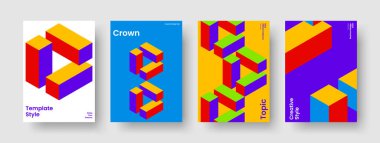 İzole edilmiş iş sunum düzeni. Geometrik Sancak Şablonu. Yaratıcı Broşür Tasarımı. El ilanı. Poster. Kitap kapağı. Geçmişi. Rapor verin. Günlük. Dergi. Katalog. Portföy. Broşür