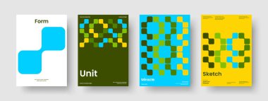 İzole edilmiş iş sunum düzeni. Soyut Kitap Kapağı Tasarımı. Geometrik Flyer Şablonu. Broşür. Geçmişi. Poster. Pankart. Rapor verin. Günlük. Dergi. Reklamcılık. Portföy. Marka Kimliği