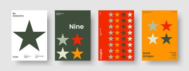 Geometrik Broşür Şablonu. Soyut Rapor Düzeni. İzole Kitap Kapağı Tasarımı. Poster. Pankart. Geçmişi. İş sunumu. El ilanı. Broşür. Not defteri. Katalog. El ilanı. Marka Kimliği