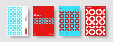 Soyut Broşür Düzeni. İzole Flyer Tasarımı. Geometrik Arkaplan Şablonu. Poster. Rapor verin. Pankart. Kitap kapağı. İş sunumu. Katalog. Not defteri. Portföy. Reklamcılık. El ilanı