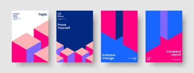 Geometrik Broşür Düzeni. Yaratıcı Flyer Tasarımı. Modern Poster Şablonu. Kitap kapağı. İş sunumu. Geçmişi. Rapor verin. Pankart. Haber bülteni. Günlük. El ilanı. Marka Kimliği. Reklamcılık