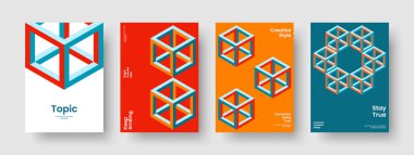 Modern Banner Şablonu. Geometrik İş Sunumu Tasarımı. İzole edilmiş arka plan düzeni. Kitap kapağı. Rapor verin. Poster. Broşür. El ilanı. Marka Kimliği. Katalog. Reklamcılık. Dergi. Günlük