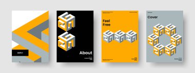 Yaratıcı Rapor Düzeni. İzole edilmiş Arkaplan Şablonu. Modern Banner Tasarımı. Poster. İş sunumu. Broşür. El ilanı. Kitap kapağı. Not defteri. Haber bülteni. Broşür. Broşür. Günlük. Dergi