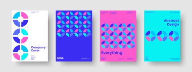 Soyut Kitap Kapağı Tasarımı. Geometrik Poster Düzeni. Yaratıcı Broşür Şablonu. İş sunumu. Geçmişi. El ilanı. Rapor verin. Pankart. Broşür. Katalog. Günlük. El ilanı. Broşür