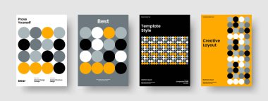 Soyut Arkaplan Düzeni. Modern İş Sunum Şablonu. Geometrik Rapor Tasarımı. Broşür. Kitap kapağı. Poster. El ilanı. Pankart. Dergi. Broşür. Marka Kimliği. Haber bülteni. Günlük