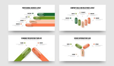 Servis Brifingi 4523 Element Bilgi Çerçeve Düzenleme Seti. Yaratıcı Geliştirme Dört Beş İki Üç Seçenek Diyagram Kaydırma Şablonu Vektör Resimleme Koleksiyonu.